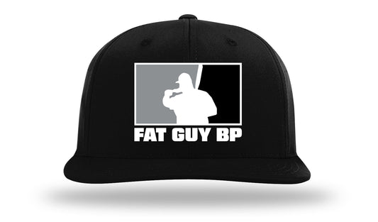Fat Guys BP Hat PTS30 Solid Black #SilverBlack